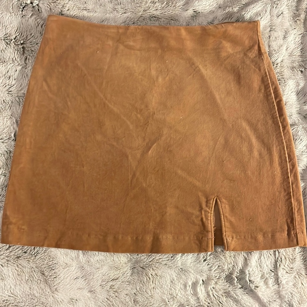 Little Corduroy Pencil Skirt with a Slight Slit✏️